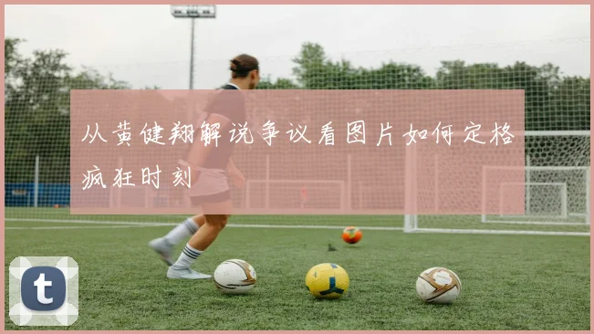 从黄健翔解说争议看图片如何定格疯狂时刻